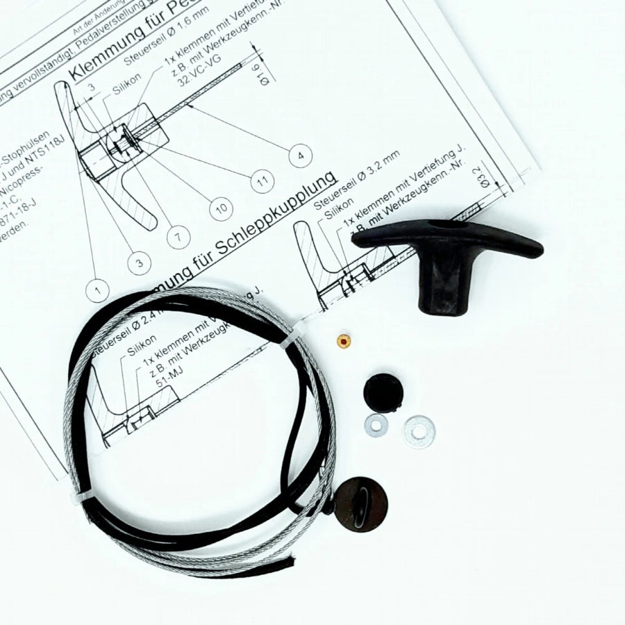 Rudder Pedal Adjustment Kit