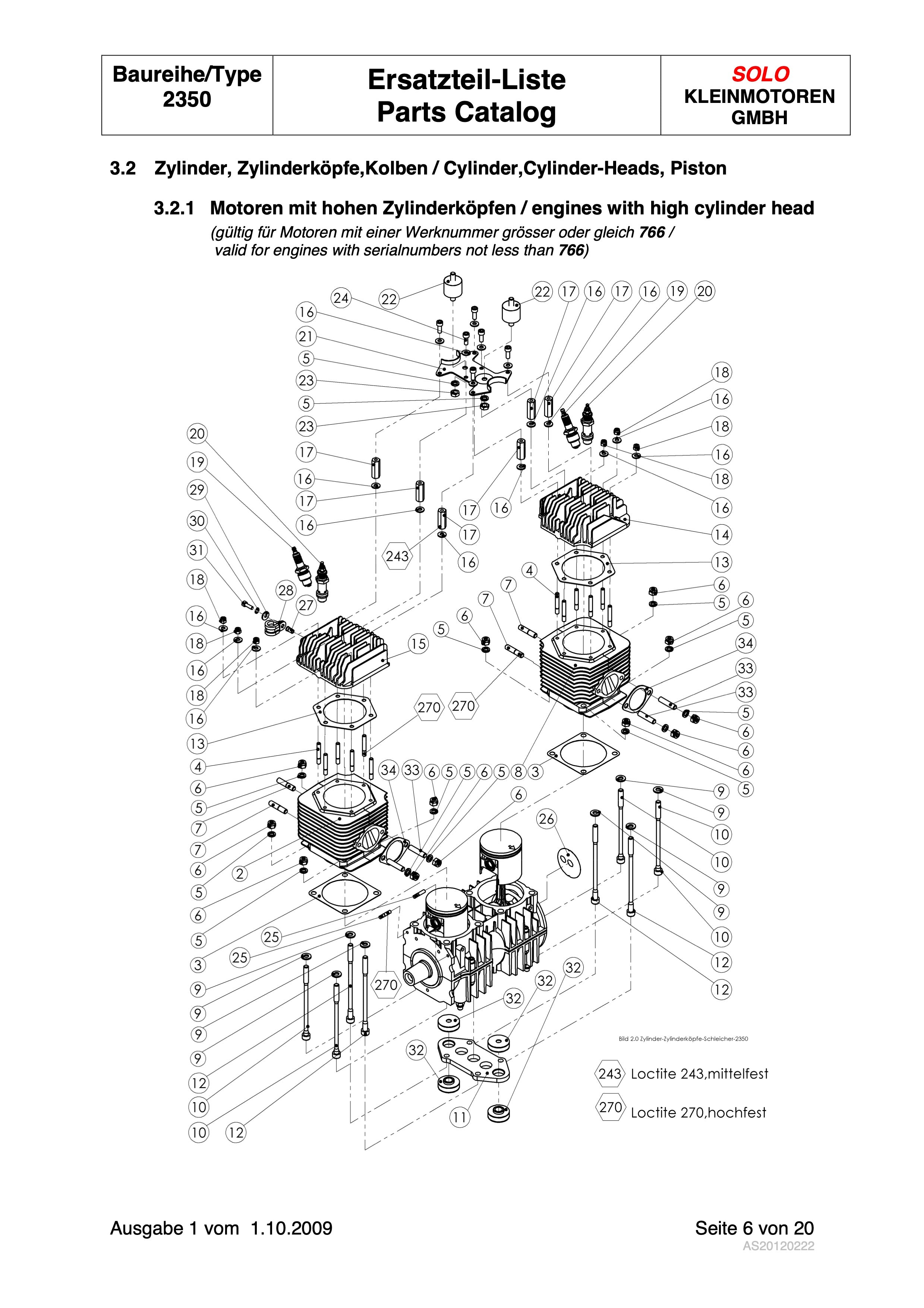 Gasket, Exhaust 2350
